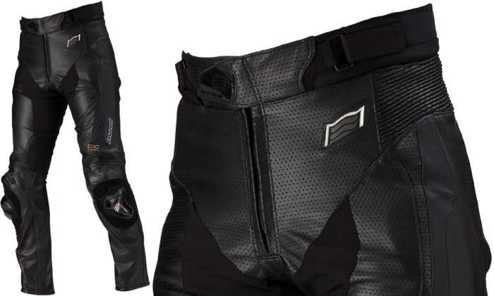 HYOD HSP012D MESH LEATHER PANTS(BOOTS-OUT)