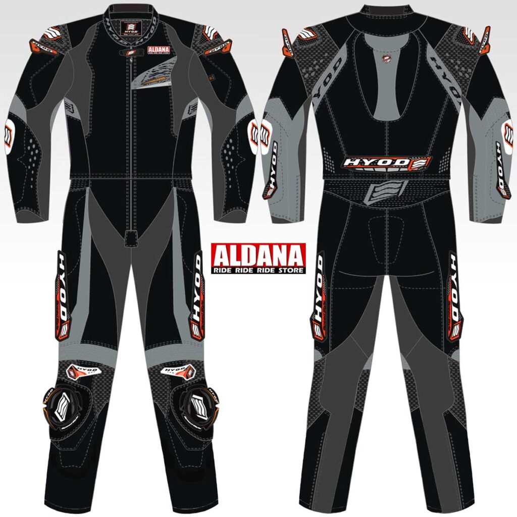 HYOD レザーツナギ　　takablue2000専用 未使用HYOD 革ツナギ 黒・白・青 - メルカリ